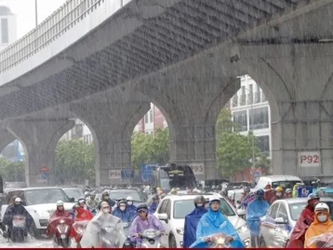 Tin mưa rào, dông chiều 17/9 và dự báo thời tiết Hà Nội 10 ngày tới