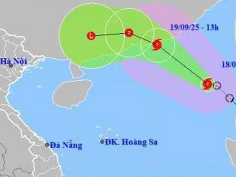 Áp thấp nhiệt đới mạnh lên bão số 8 - Bão Mitag, có đổ bộ vào nước ta?