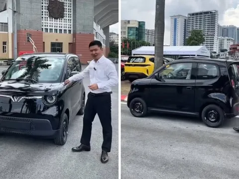 VinFast Minio Green lộ diện: Ngắn hơn Morning 0,5 mét, người cao 1,7 mét ngồi hàng ghế sau có chật?