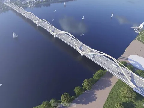 Chỉ vài tuần nữa, Hà Nội sẽ khởi công "siêu cầu" vượt sông Hồng gần 16.000 tỷ đồng, rộng 8 làn xe, nối phố cổ với Long Biên