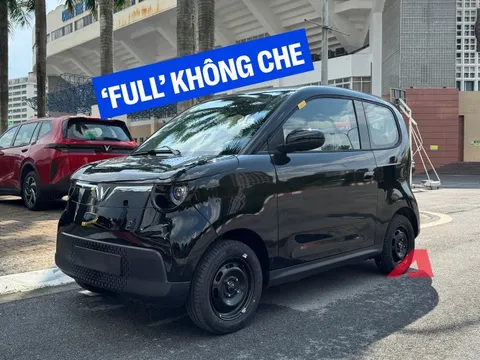 VinFast Minio Green 'không che' tại Hà Nội: Giá 269 triệu, cụm đèn ‘ăn tiền’, chìa khoá cơ, dân độ xe thoả sức sáng tạo