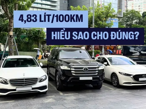 Hiểu đúng đề xuất ‘ăn xăng’ 4,83L/100km: ‘Không phải cứ về động cơ 1.0L hay chạy điện hết là được’