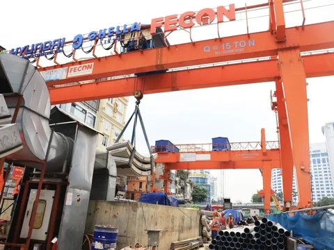 FECON trúng gói thầu đầu tiên tại dự án đường sắt đô thị số 2 Hà Nội, đoạn Nam Thăng Long - Trần Hưng Đạo