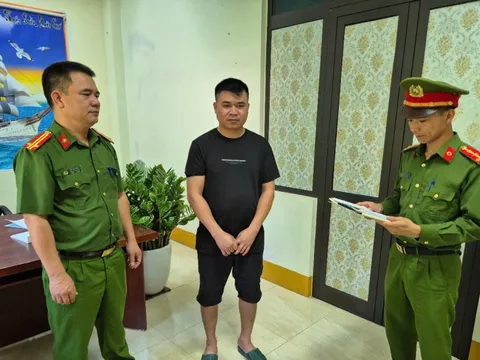 Bắt tạm giam Nguyễn Quang Cảnh sinh năm 1982