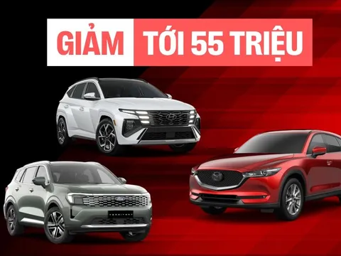 Loạt CUV cỡ C đang giảm giá hàng chục triệu đồng: Nhiều nhất 55 triệu đồng, đủ Hàn Nhật Mỹ