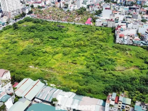 Cận cảnh khu đất bỏ hoang nhiều năm ở Hà Nội được thí điểm làm nhà ở