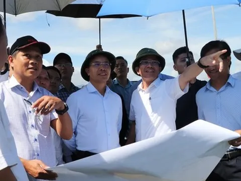 Tân Chủ tịch Đà Nẵng thị sát sân bay Chu Lai, làm việc với THACO