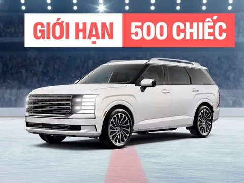 Hyundai Palisade có bản đặc biệt: Màu sơn trắng độc quyền, giới hạn 500 chiếc, giá quy đổi từ 1,3 tỷ đồng