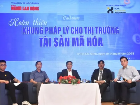 Báo Người Lao Động tổ chức talkshow "Hoàn thiện khung pháp lý cho thị trường tài sản mã hóa"