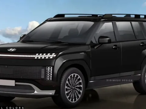 Hé lộ diện mạo hoàn toàn mới của Hyundai Santa Fe