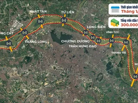 Đại lộ 300.000 tỷ đồng tại Hà Nội dự kiến khởi công trong năm 2026 có gì đặc biệt?