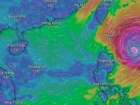 Bão Ragasa mạnh như bão Yagi, dự báo đổ bộ vào khu vực nào của Việt Nam?