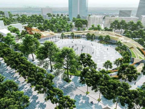 Ngắm trọn vẹn hình hài "siêu" dự án 2,14 ha phía Đông hồ Hoàn Kiếm, dự kiến khởi công tháng 10