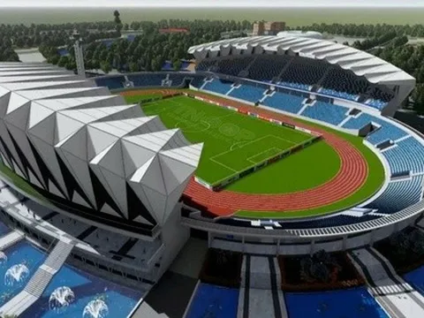 Diễn biến mới tại sân vận động 22.000 chỗ ngồi lớn nhất miền núi phía Bắc, trị giá hơn 500 tỷ đồng sắp hoàn thành