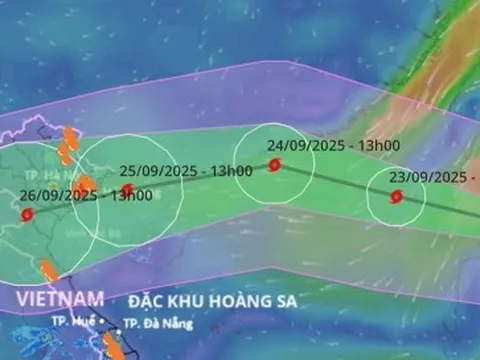 Siêu bão Ragasa cường độ cực đại tương đương Yagi, sẽ đổ bộ đất liền nước ta