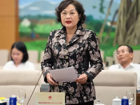 Thống đốc Nguyễn Thị Hồng trình bày Dự thảo Luật Bảo hiểm tiền gửi (sửa đổi)