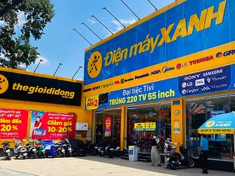 Thế Giới Di Động và Điện máy Xanh tăng trưởng doanh thu 15% dù đóng hơn 150 cửa hàng