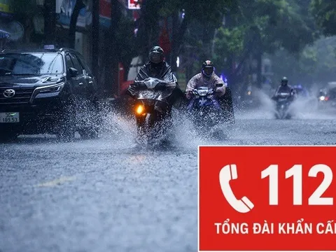 Trang Thông tin Chính phủ đăng khuyến cáo khẩn: Gọi ngay 112 nếu gặp tình huống khẩn cấp trong cơn bão Ragasa!