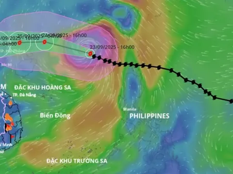 Bão số 9 sắp đổ bộ, Biển Đông lại chuẩn bị đón bão số 10