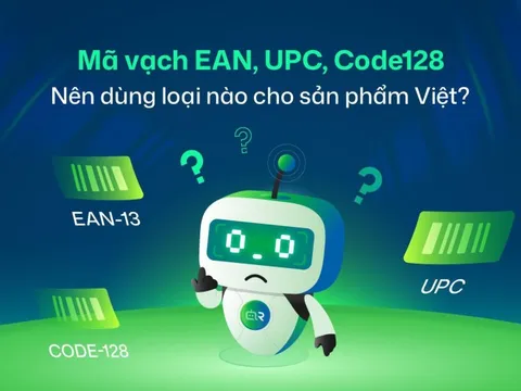 Mã vạch EAN, UPC, Code128: Nên dùng loại nào cho sản phẩm Việt?