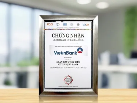 VietinBank 2 năm liên tiếp là “Ngân hàng tiêu biểu về Tín dụng Xanh”