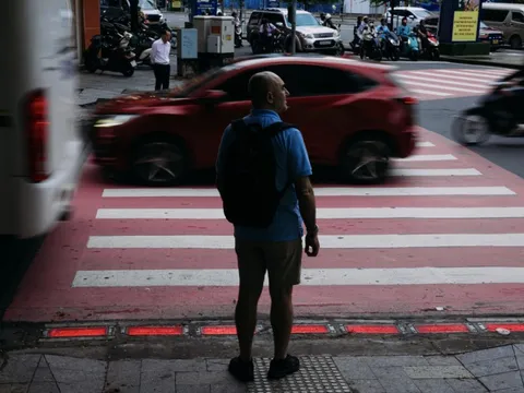 Ảnh: Chỉ một thay đổi nhỏ trên đường, nâng tầm diện mạo trung tâm TP.HCM