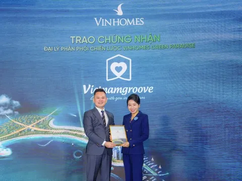 VietnamGroove trở thành đại lý phân phối chiến lược Vinhomes Green Paradise Cần Giờ