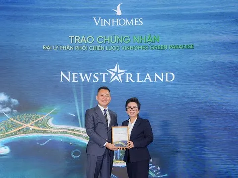 NewstarLand vinh dự phân phối Vinhomes Green Paradise