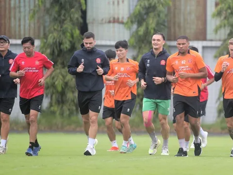 Sacombank đồng hành cùng CLB Bóng đá Công an TP.HCM Chinh Phục V-League 2025-2026