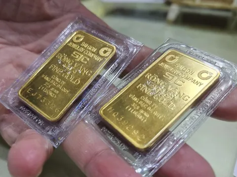 Sáng 25-9, giá vàng miếng SJC, vàng nhẫn đồng loạt giảm