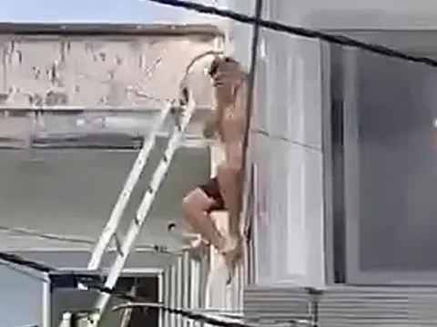 Cháy căn nhà 6 tầng ở trung tâm TP HCM, 6 người được cảnh sát cứu an toàn