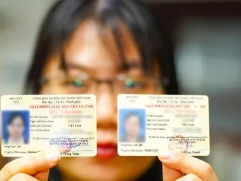 Chờ cấp lại giấy phép lái xe có được đi lại trên đường không?