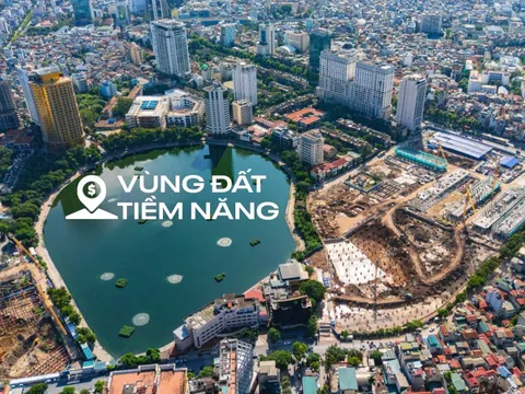 Hồ duy nhất ở trung tâm Hà Nội có 2 dự án lớn đang xây: Vinhomes làm nhà trăm tỷ, tương lai có 3 khách sạn cao tầng