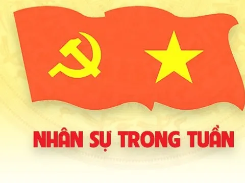 Nhân sự trong tuần: Bổ nhiệm, chỉ định lãnh đạo ở nhiều địa phương
