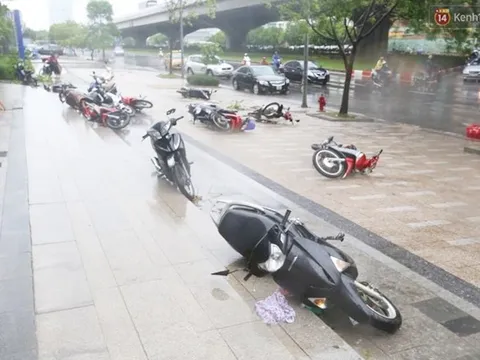 Tin mới nhất về cơn bão số 10: Khi nào Hà Nội bắt đầu mưa to đến rất to?