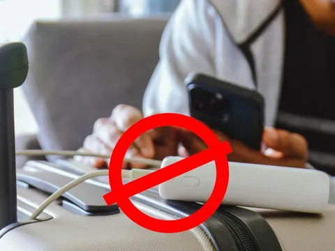 Từ 1/10, 13 hãng bay cấm dùng pin sạc dự phòng trên máy bay, khách Việt nên lưu ý!