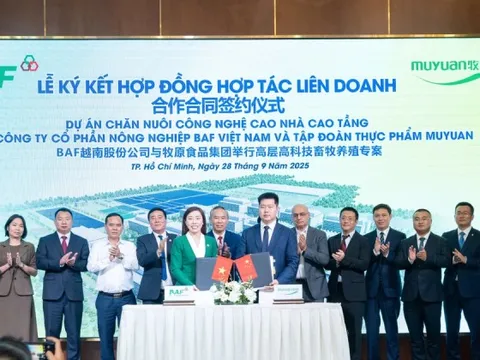 BAF bắt tay Muyuan trong dự án nuôi heo nhà cao tầng 12.000 tỷ đồng