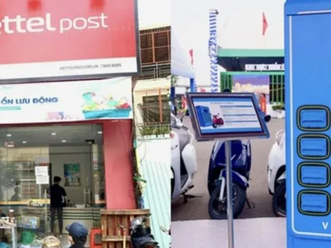 Hai tuần mở rộng thần tốc, V-Green của tỷ phú Phạm Nhật Vượng hợp tác với loạt “ông lớn” Viettel Post, Thế giới di dộng, PNJ đặt thêm hơn 5.000 trạm sạc, tủ đổi pin trên toàn quốc