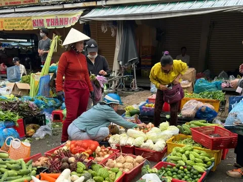 Giá rau củ 'tăng cấp' theo mưa bão