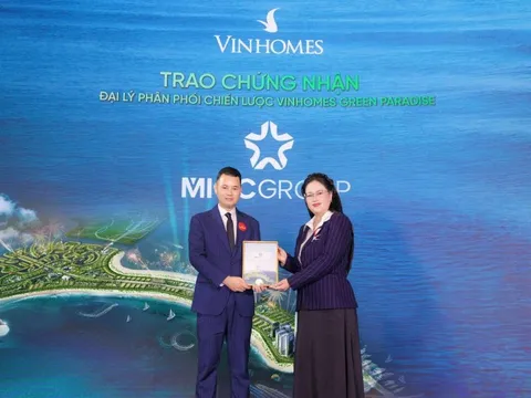 MICC Group trở thành đại lý F1 phân phối chiến lược dự án Vinhomes Green Paradise
