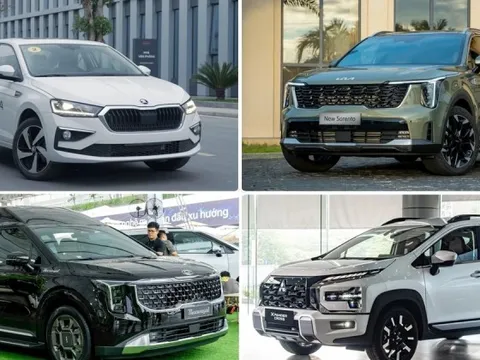 Nhiều mẫu xe mới đổ bộ thị trường Việt