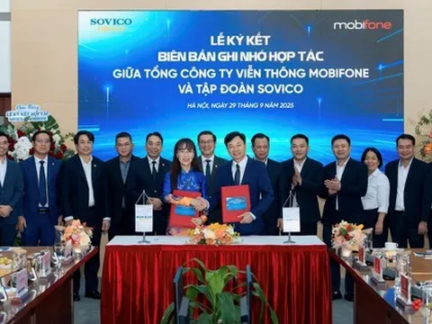 MobiFone và SOVICO hợp tác xây dựng hệ sinh thái viễn thông công nghệ đa tiện ích