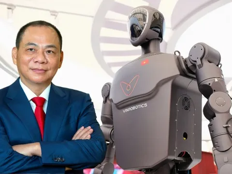 Công ty của ông Phạm Nhật Vượng hé lộ động thái mới: đăng ký bản quyền đồng loạt 3 mẫu robot, một chi tiết khẳng định dấu ấn 100% 'made in Vietnam'