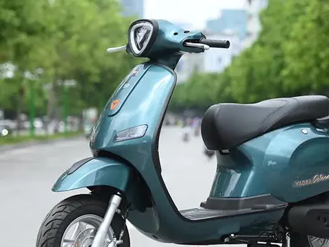 Xe máy điện giá chỉ 16,5 triệu, có smartkey chống trộm, pin chạy 80 km