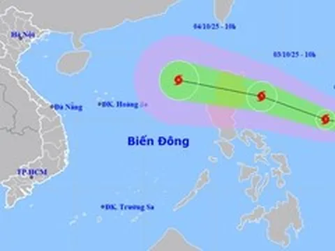 Bão số 11 khả năng hình thành trên Biển Đông cuối tuần này, hướng về vịnh Bắc Bộ