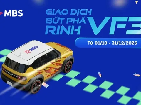 Một công ty chứng khoán hàng đầu “chơi lớn”, tặng thưởng xe ô tô cho khách hàng