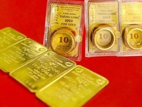 Giá vàng miếng SJC, vàng nhẫn trơn, vàng thế giới tăng mạnh lên đỉnh mới tối 1/10