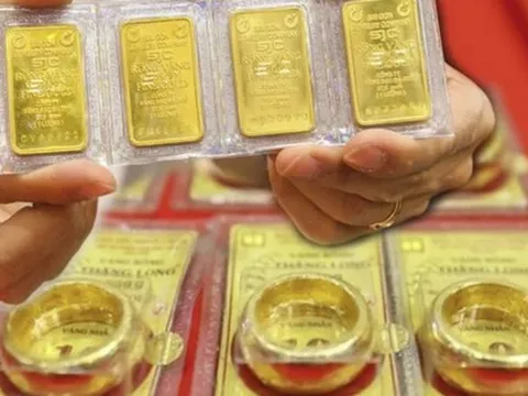 Giá vàng nhẫn, vàng SJC chiều 2/10 tiếp tục đi xuống