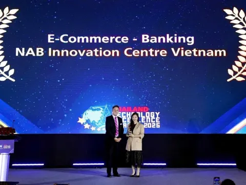NAB Innovation Centre Vietnam xuất sắc giành giải thưởng công nghệ Châu Á