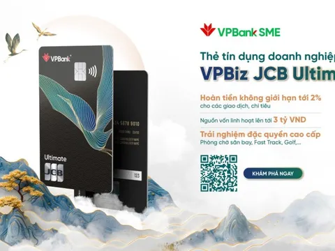 VPBank ra mắt thẻ tín dụng dành riêng cho doanh nghiệp VPBiz JCB Ultimate